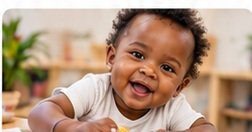 Baby playing